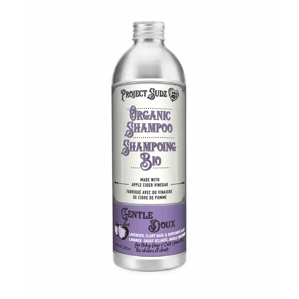 PROJECT SUDZ Gentle Pet Shampoo w/Lavender & Clary Sage 296ml