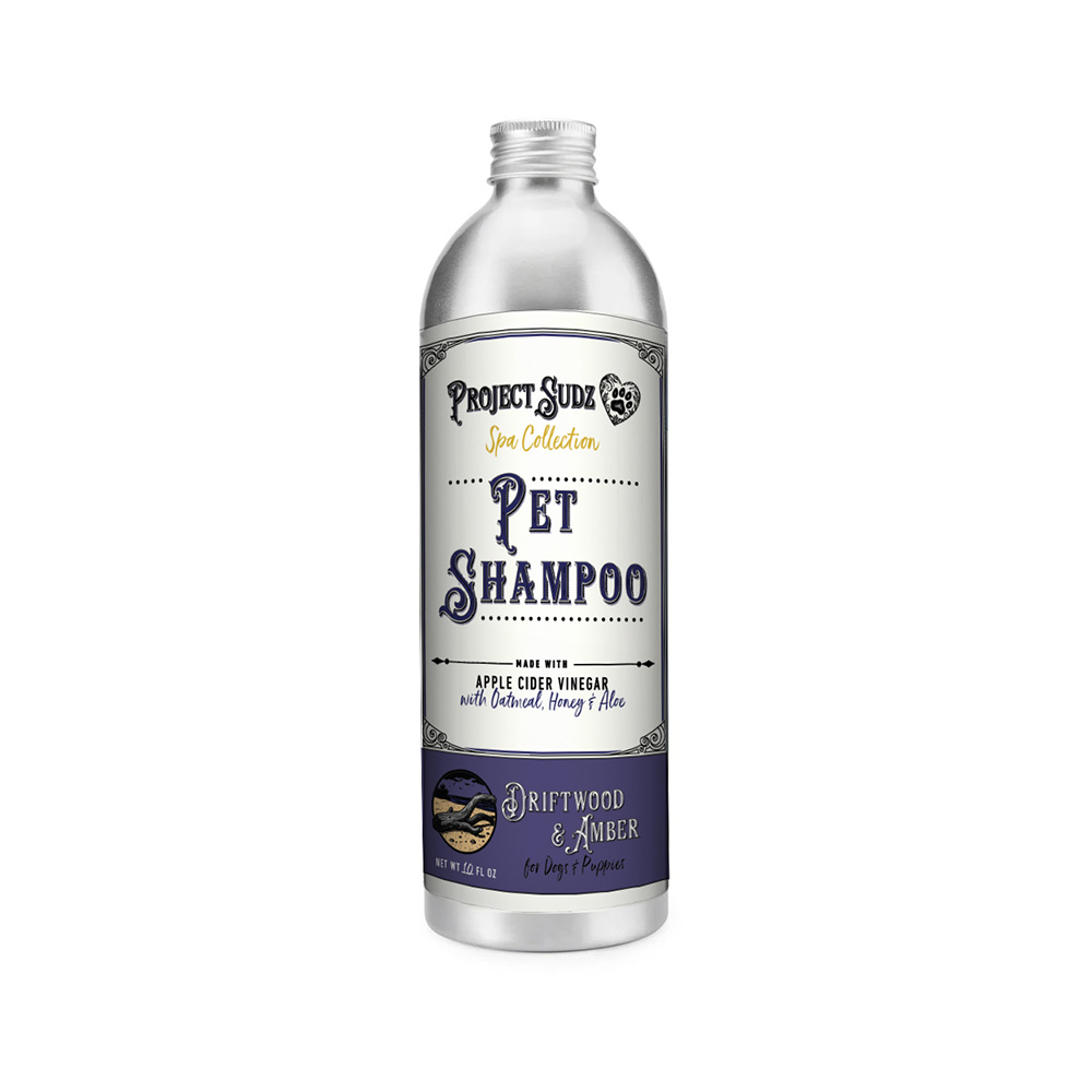 PROJECT SUDZ Spa Collection Liquid Shampoo Driftwood & Amber 296ml