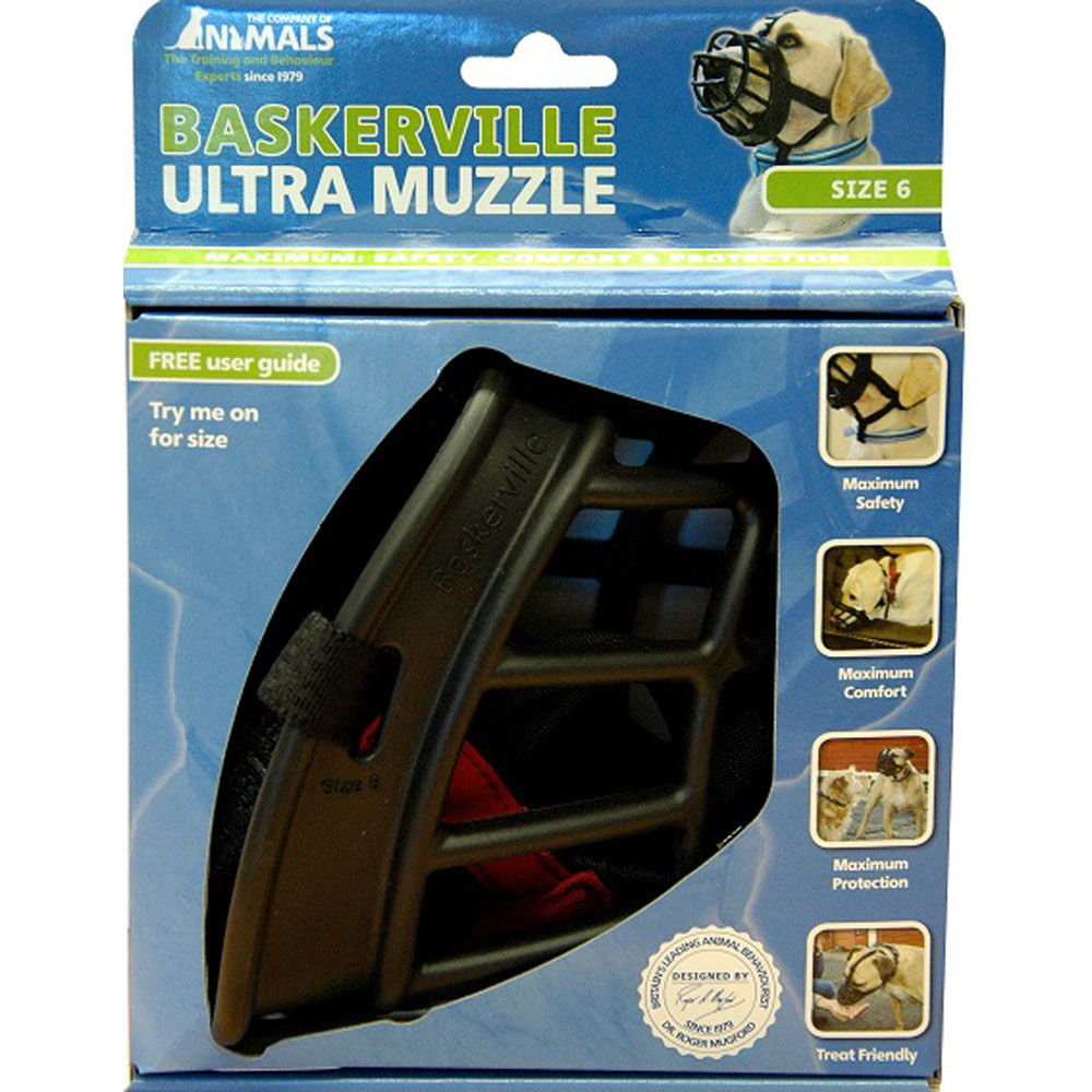 HALTI BASKERVILLE ULTRA SIZE 6-Rottweiler