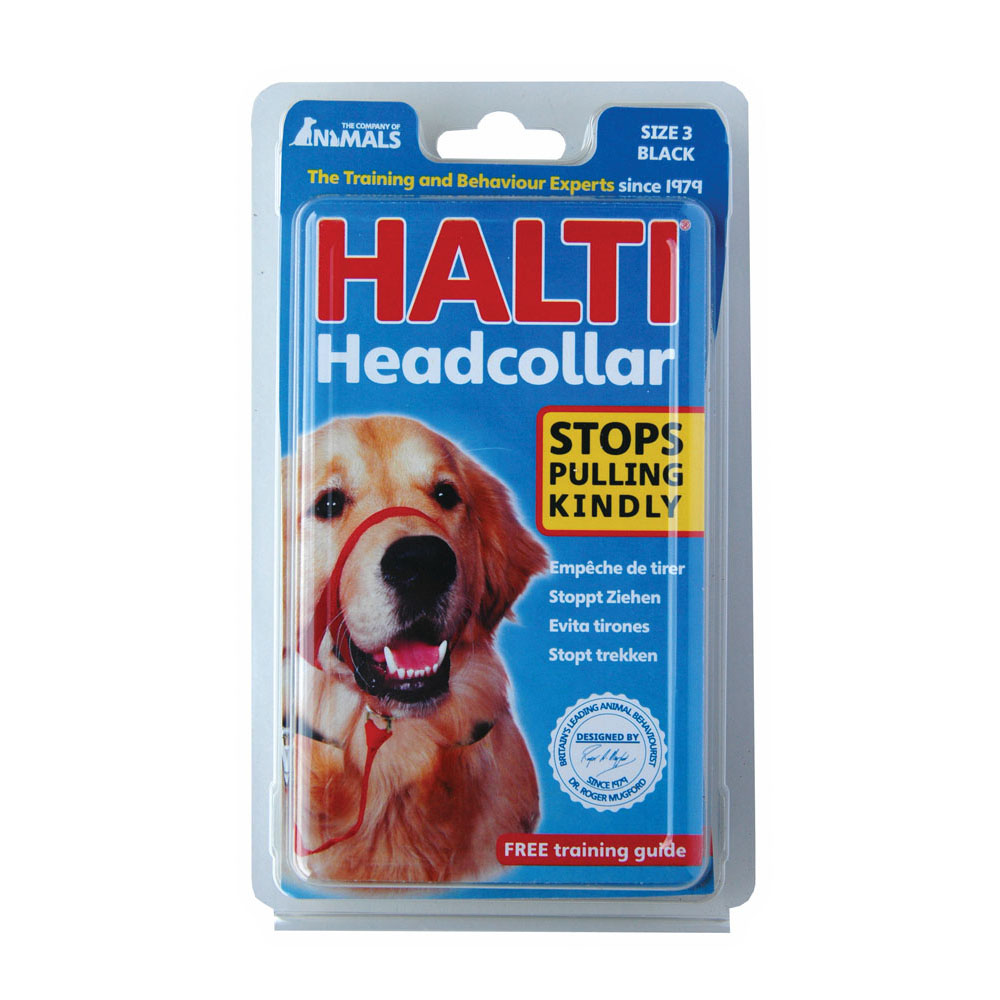 HALTI Headcollar Size 3/BK