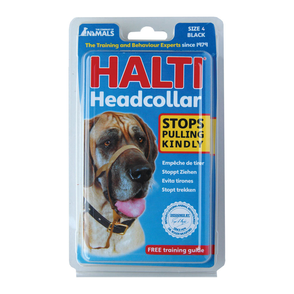 HALTI Headcollar Size 4/BK