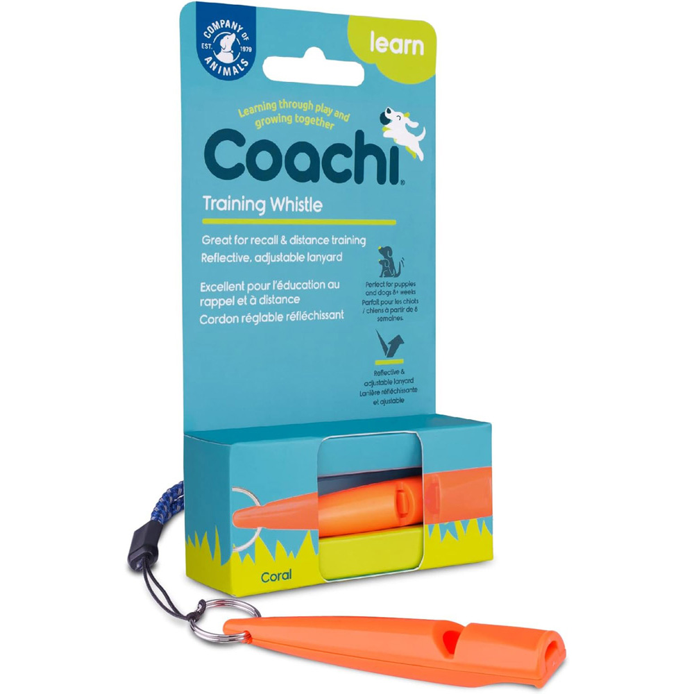 COACHI Training Whistle Coral