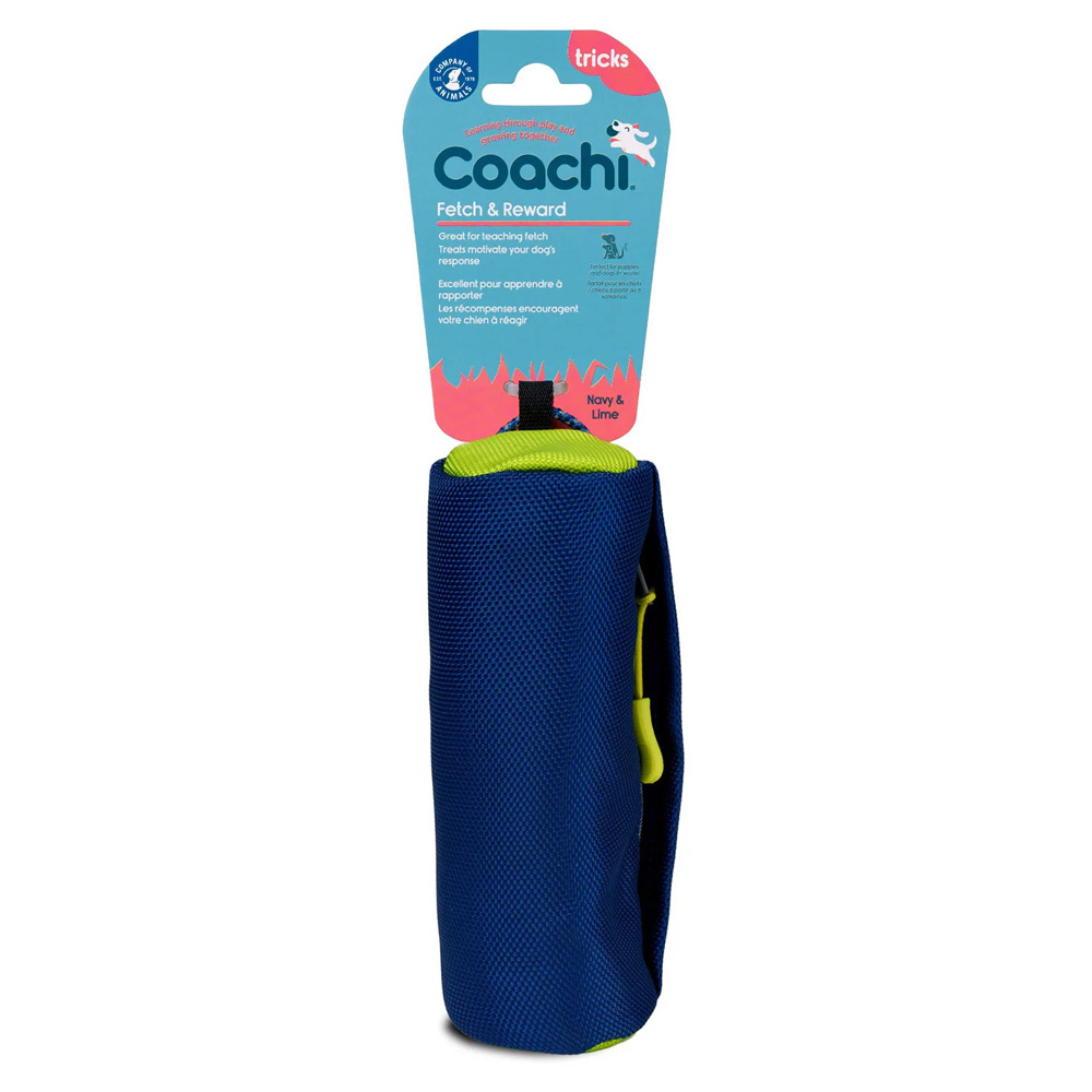 COACHI Fetch & Reward Navy & Lime