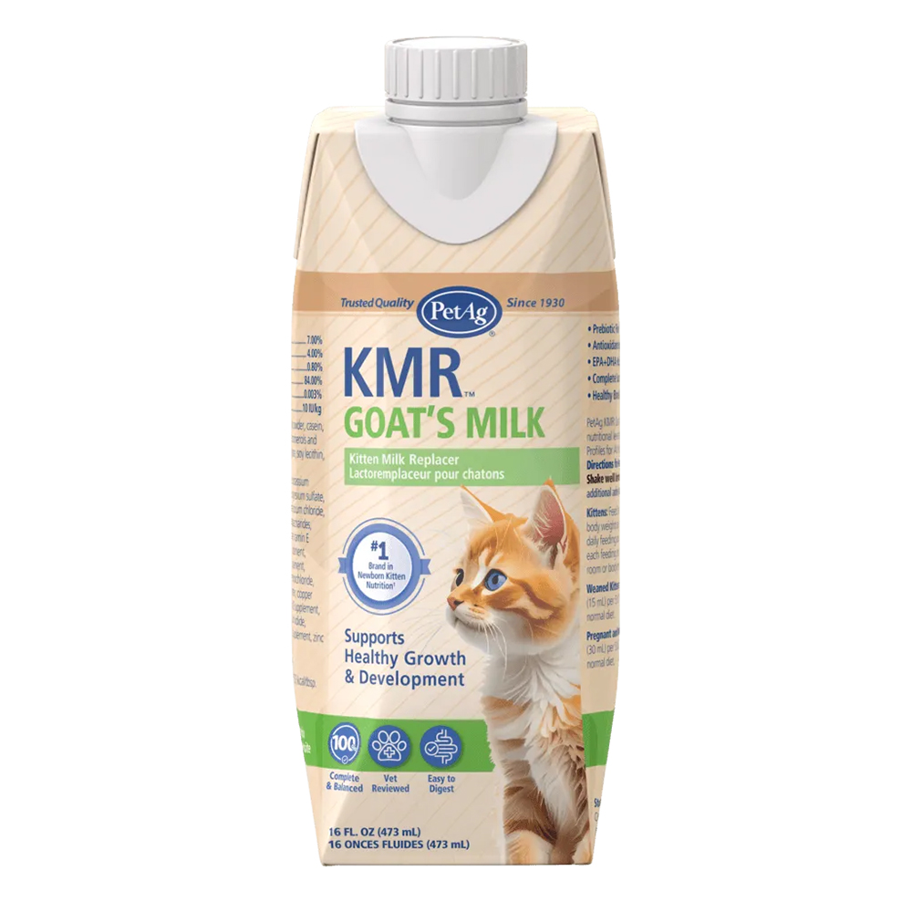 PETAG KMR Goat's Milk Liquid Kitten - 16oz