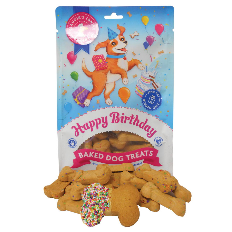 CLAUDIAS Happy Birthday Bag of Treats - 8oz