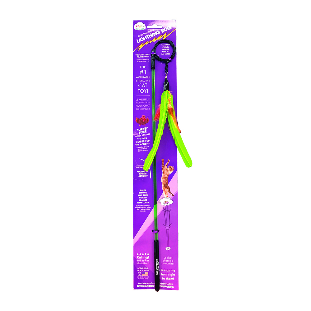 CAT LURES Trky Flyr & Lghtng Rod 19"