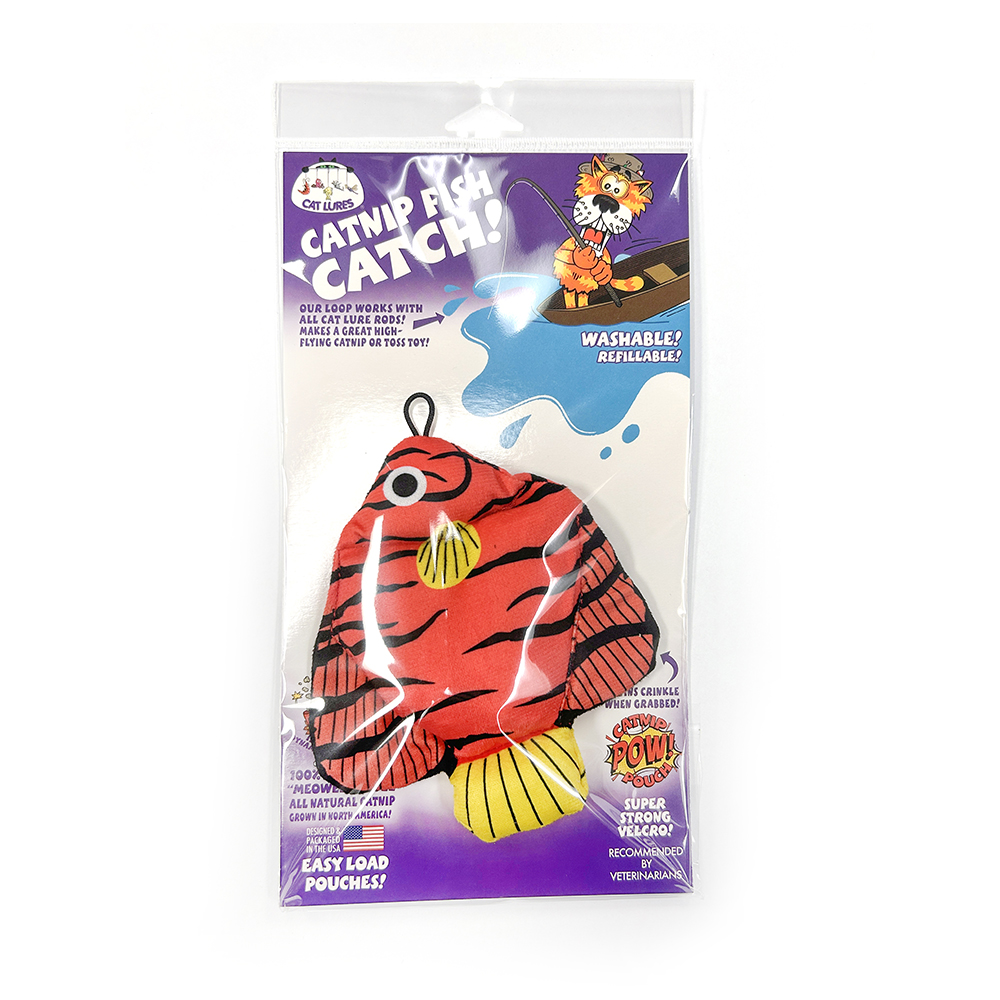CAT LURES Asstd Catnip Angelfish Attachment