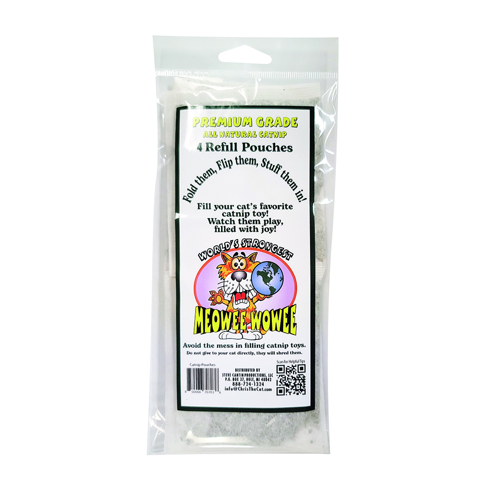 CAT LURES Meowee Wowee Refill Pouch 4pk
