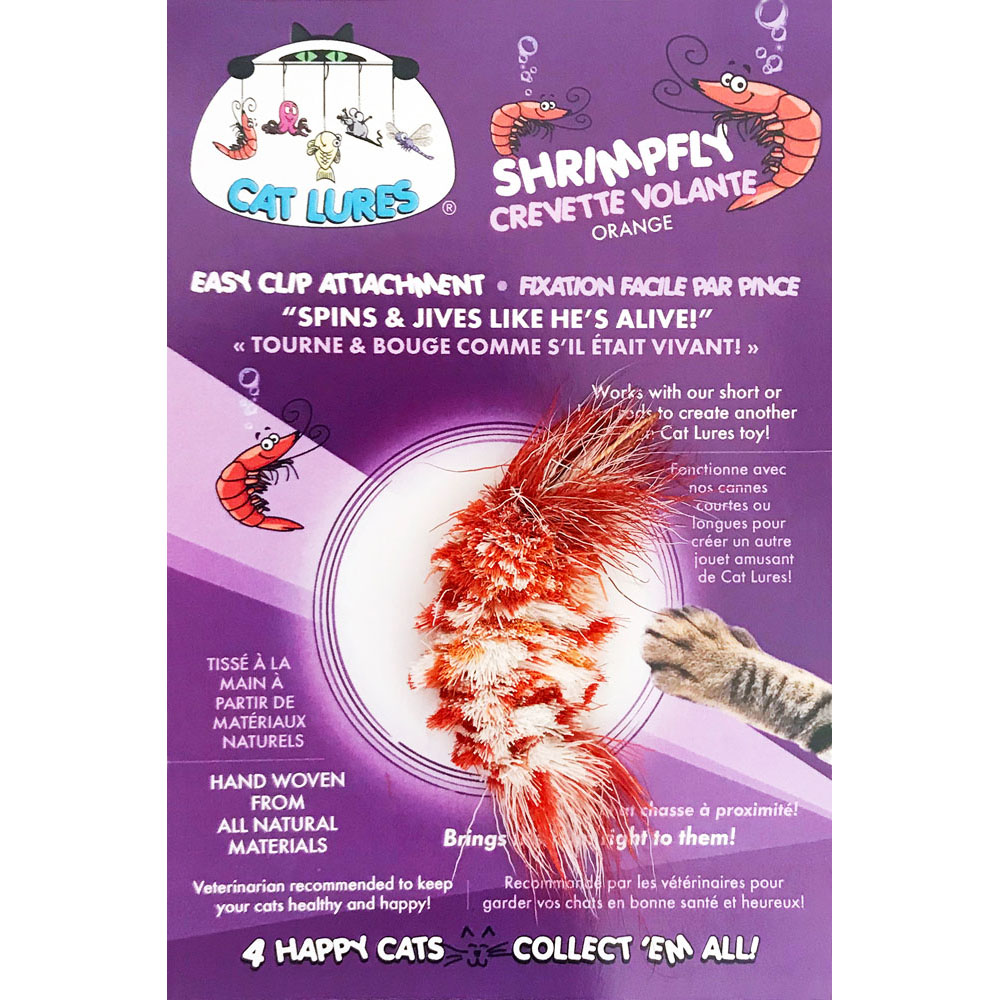 CAT LURES ShrimpFLY Orange