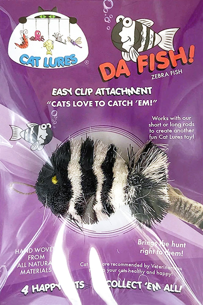 CAT LURES Da Zebra Fish 3.5x1x1