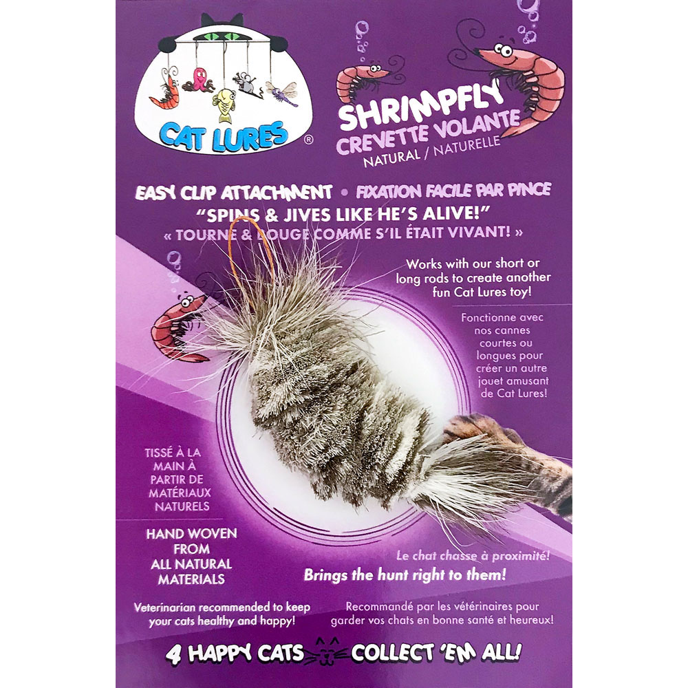 CAT LURES Natural ShrimpFly 3x1x.5