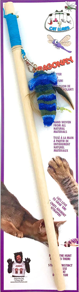 CAT LURES Dragonfly full toy 52x1x1