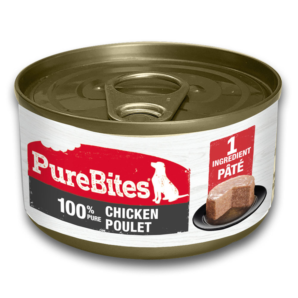 PUREBITES Dog Protein Paté Chicken 71 g/2.5 oz (12)