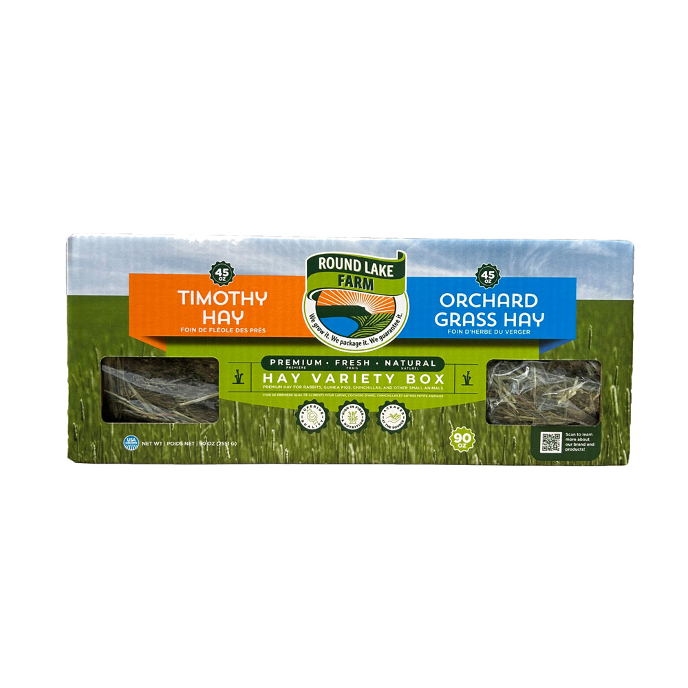 ROUND LAKE FARM Timothy & Orchard Hay - 90oz