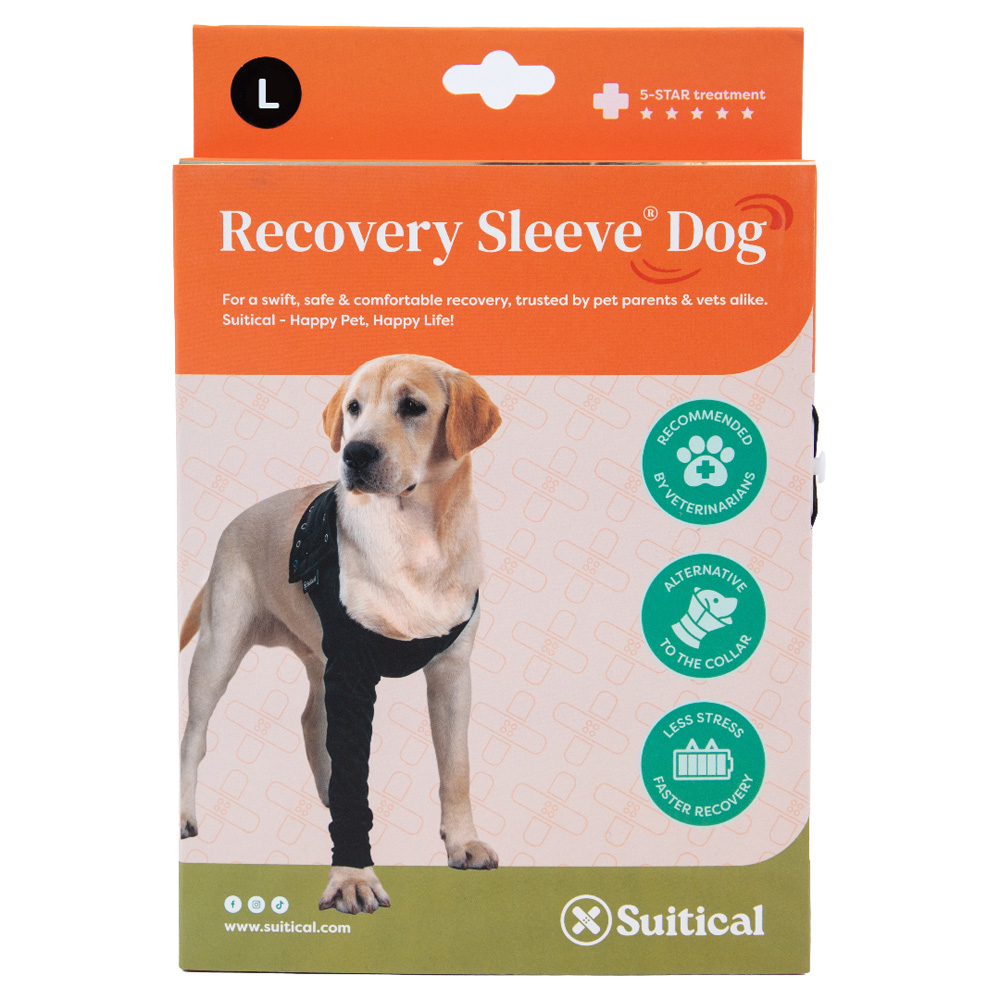 SUITICAL Recovery Sleeve - Dog - Black L