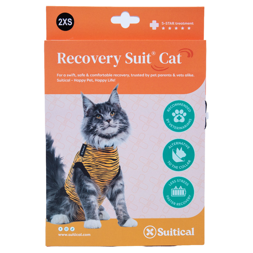 SUITICAL Recovery Suit-Cat-Tger prnt 2XS