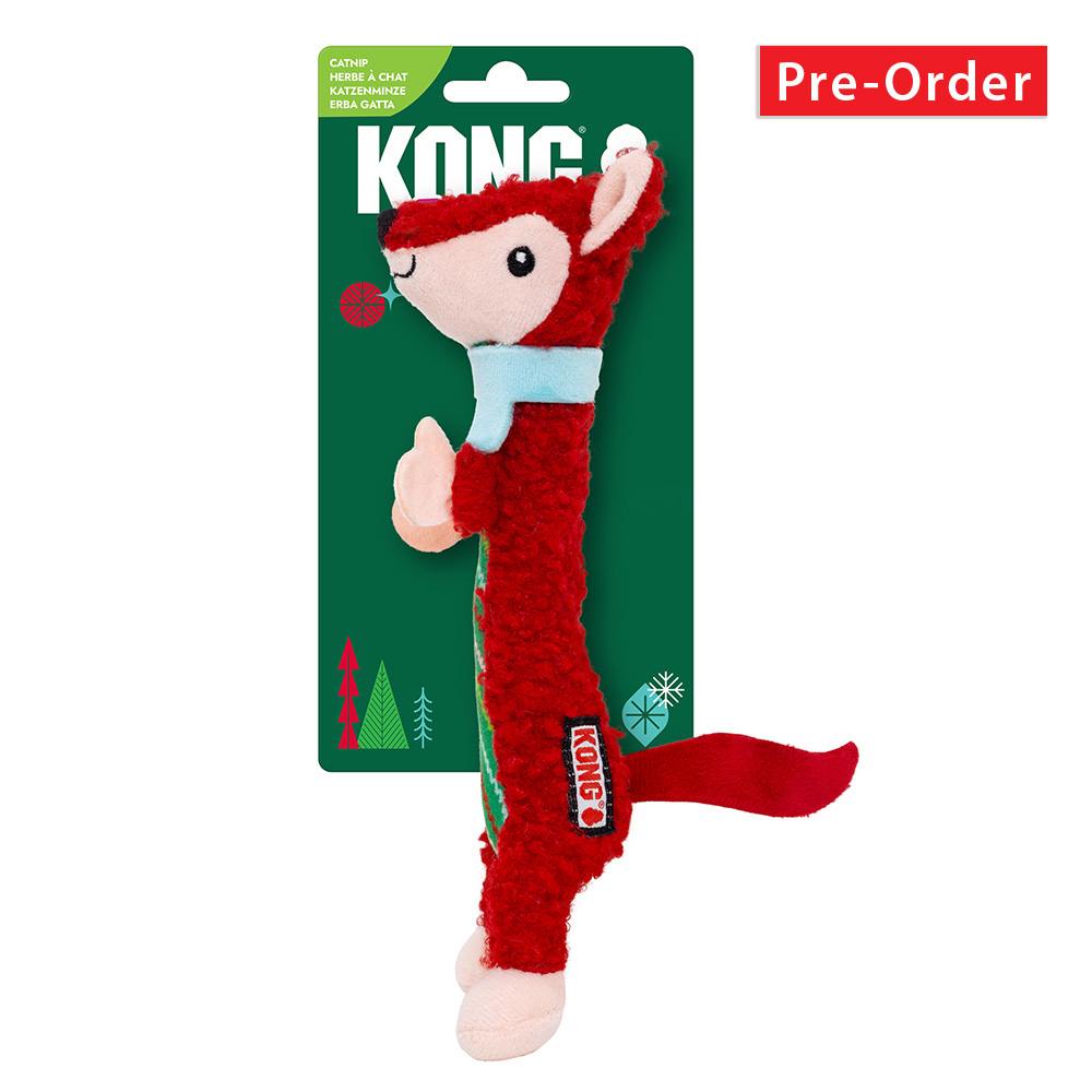 KONG Holiday Cat Luvs Fox Red (3)